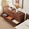 Nordic Nine Drawers Einfaches japanisches Schlafzimmer-Schubladen-Aufbewahrungs-Home-Sideboard